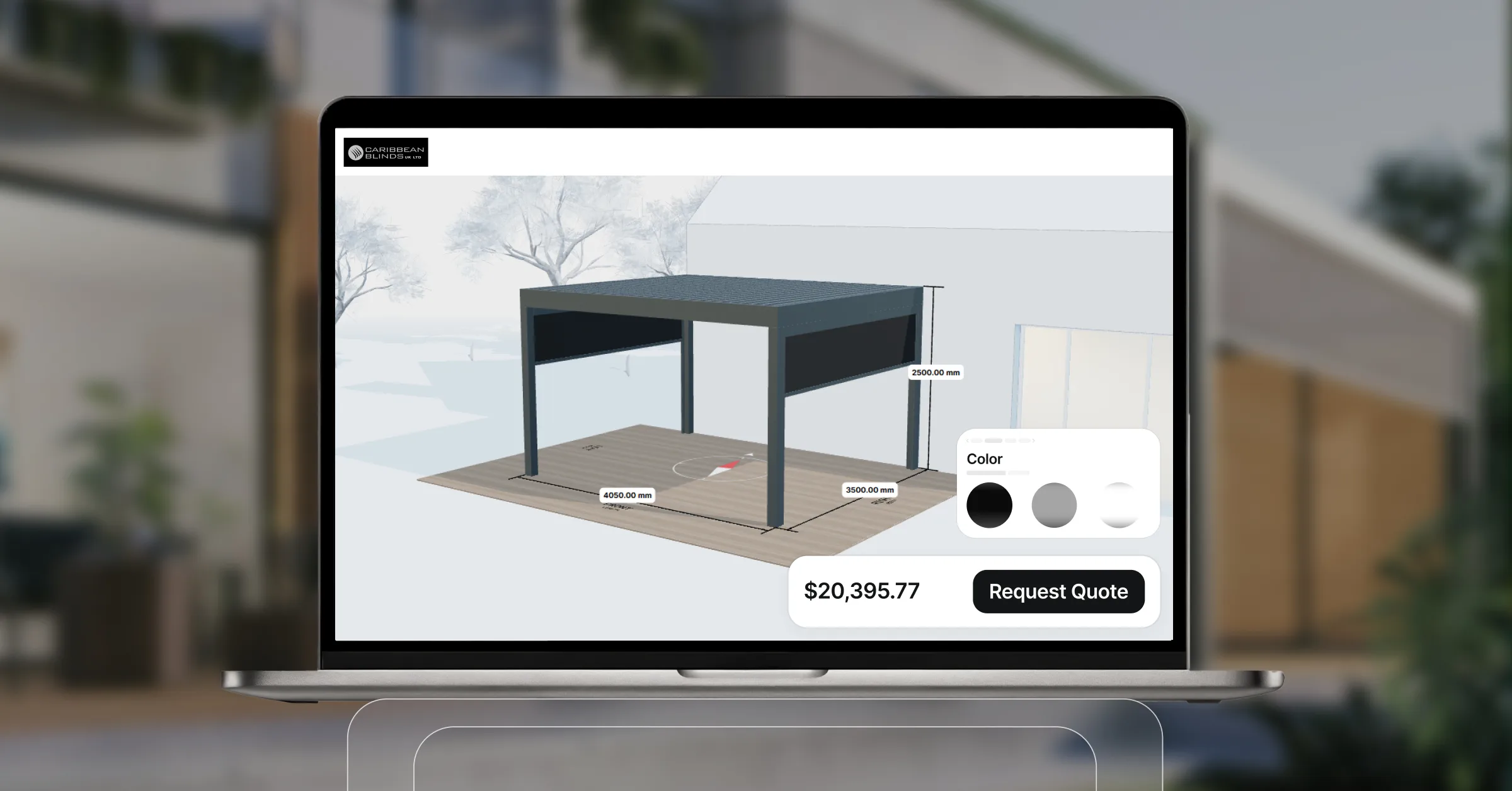 Caribbean Blinds configurator-led results