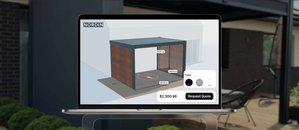 How Nordin sold 30 pergolas in 90 days from zero.