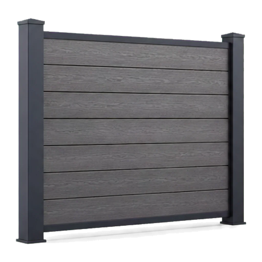 Aluminium composite infill fence 3D configurator