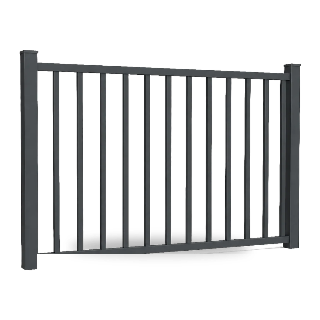 Aluminium picket fence 3D configurator