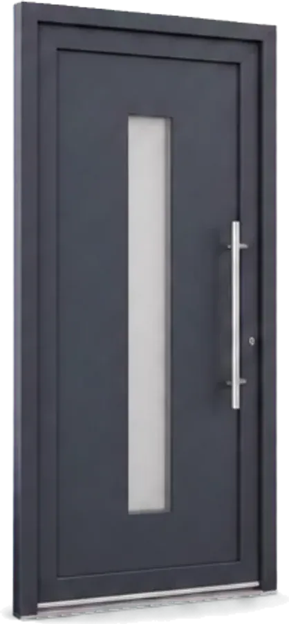 Aluminium entrance door 3D configurator template