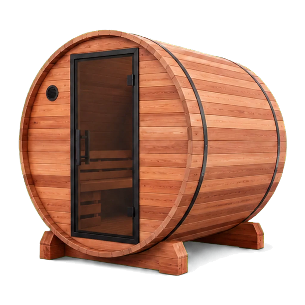 Barrel sauna 3D configurator