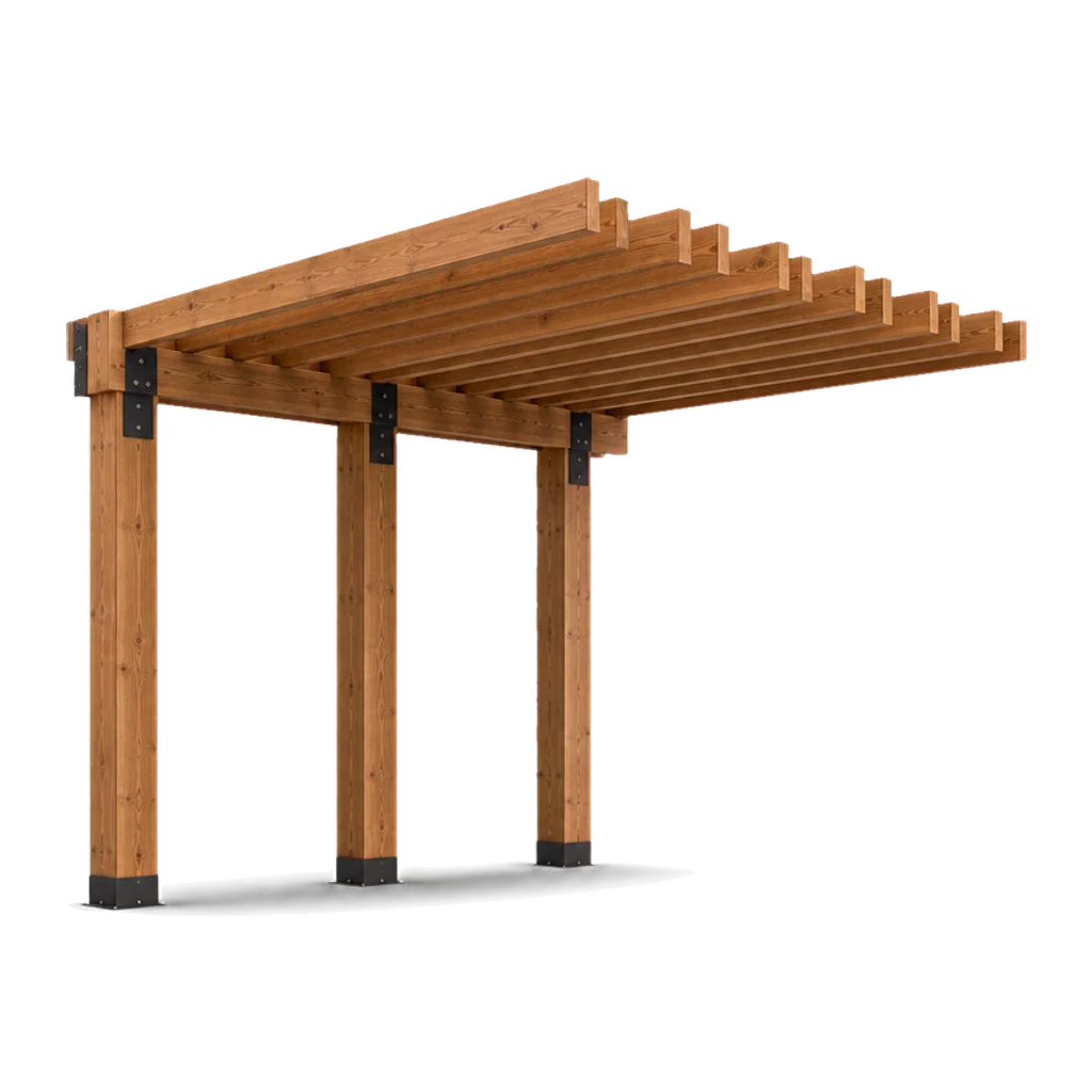 Cantilever wood pergola configurator