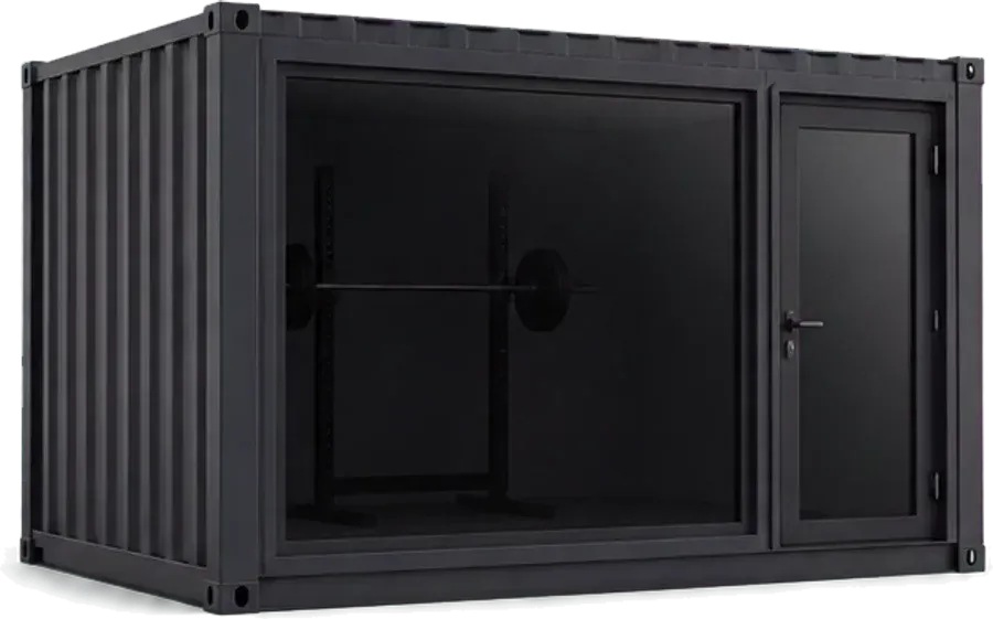 Container home gym configurator