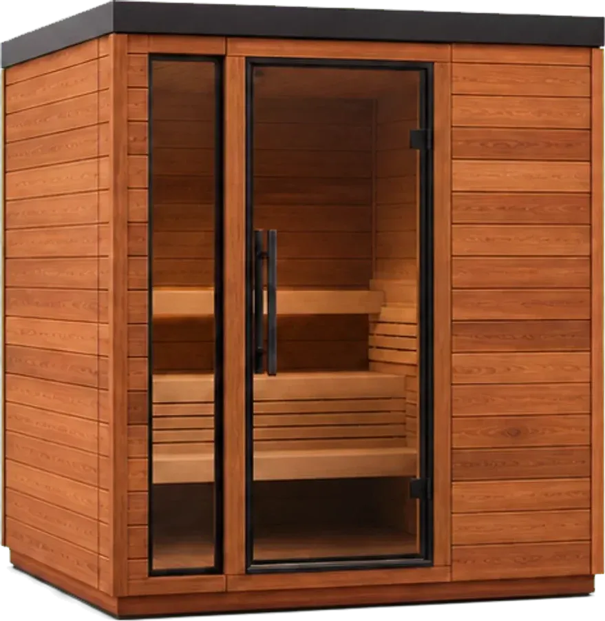 Cube sauna 3D configurator template