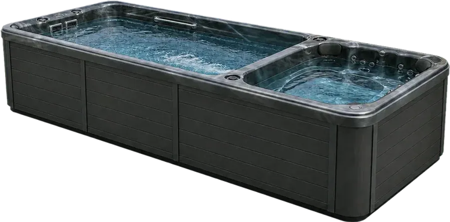 Dual zone swimspa 3D configurator template