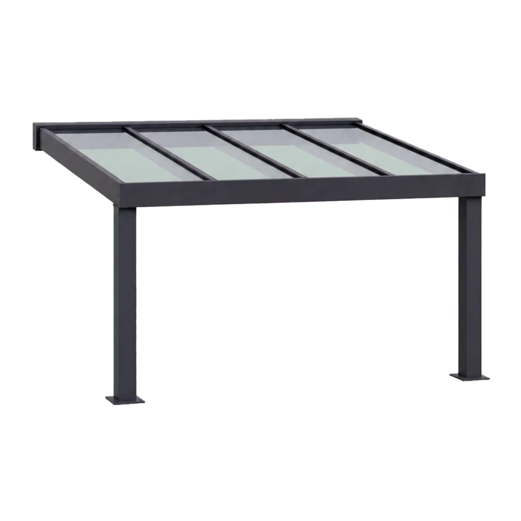 Glass roof veranda 3D configurator