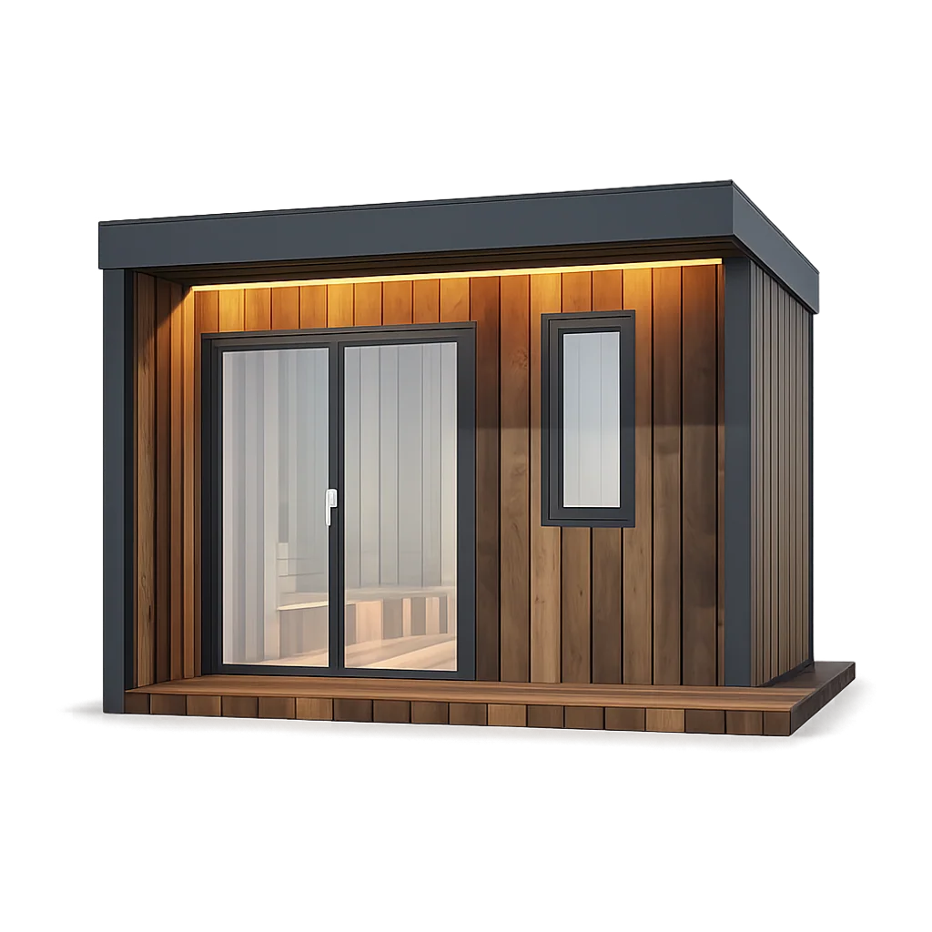 Cabin sauna 3D configurator