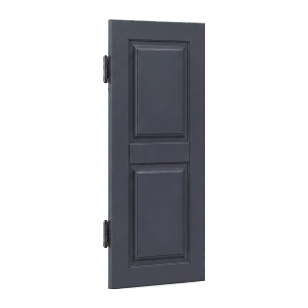 Raised panel shutters 3D configurator