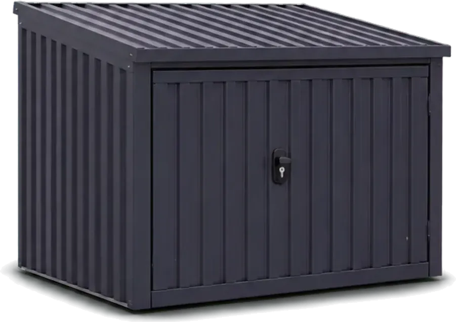 Steel bike shed 3D configurator template