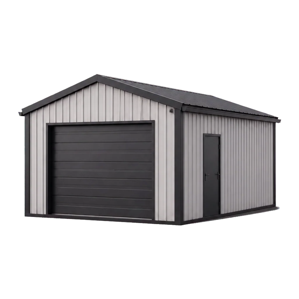 Steel garage 3D configurator