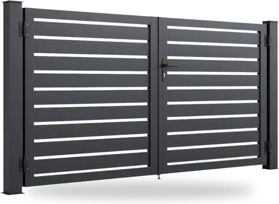 Aluminium swing gate 3D configurator