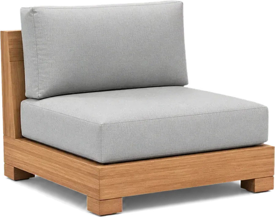 Timber modular lounge set 3D configurator