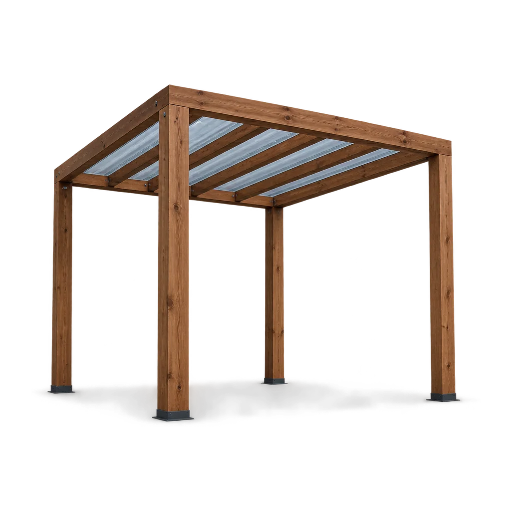 Wood garden pavilion 3D configurator