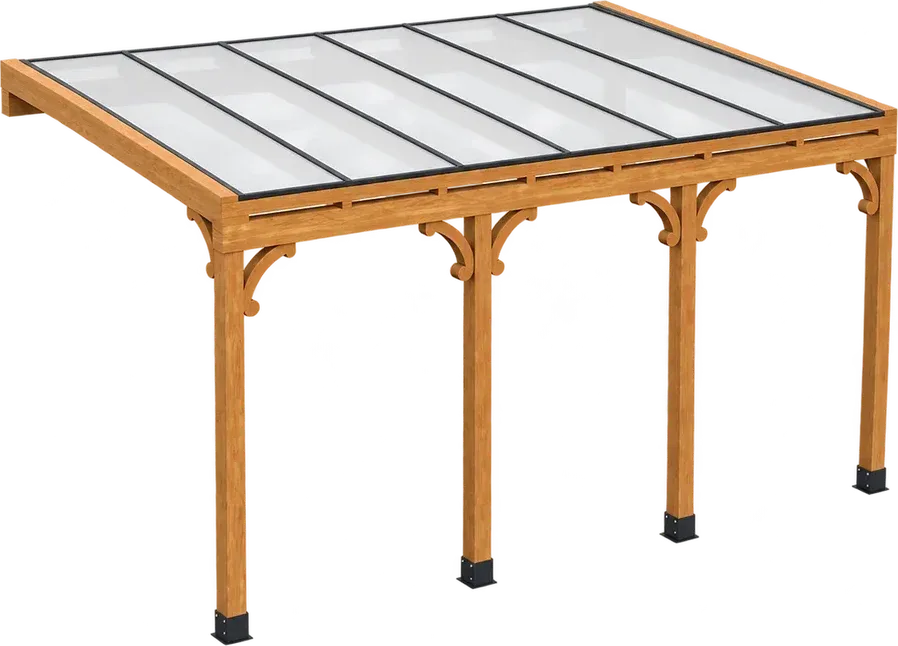 Wood veranda 3D configurator template