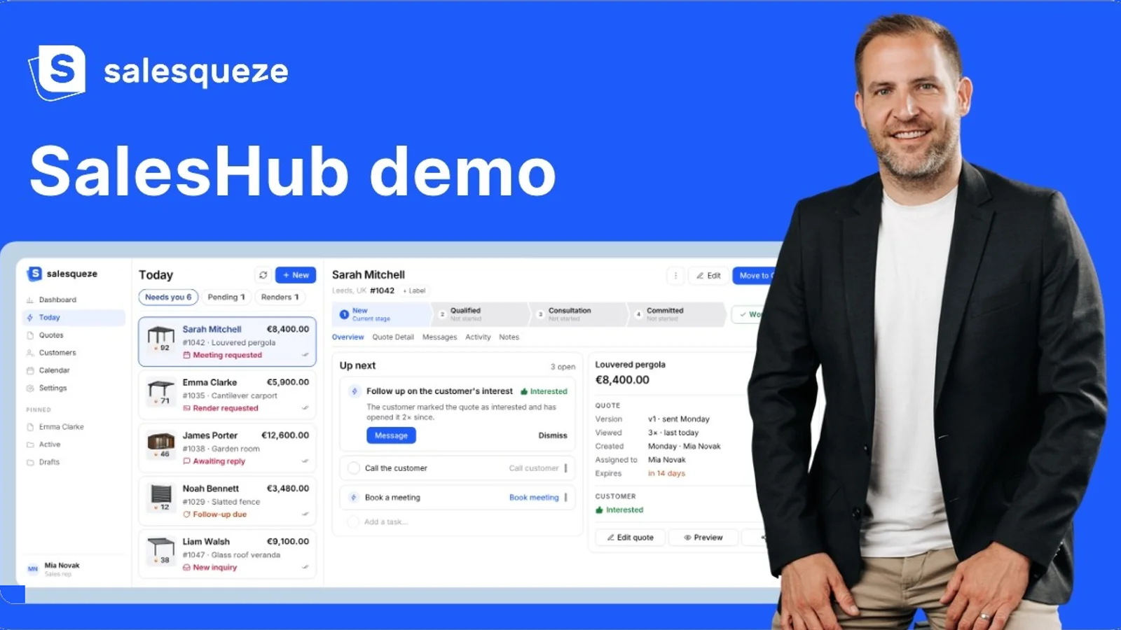 SalesHub demo