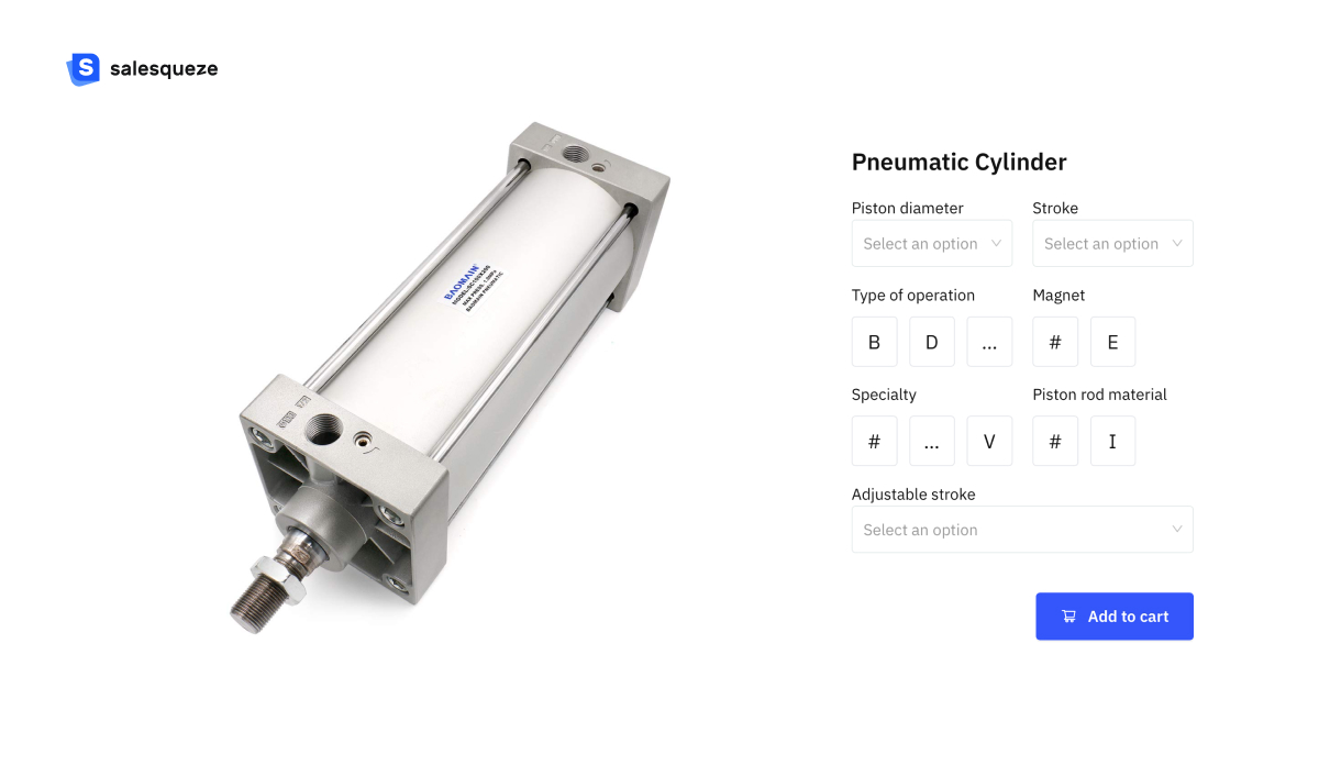 Visual CPQ for Manufacturers for components manufacturers