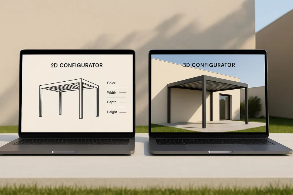 2D vs. 3D Configurators: Key Differences